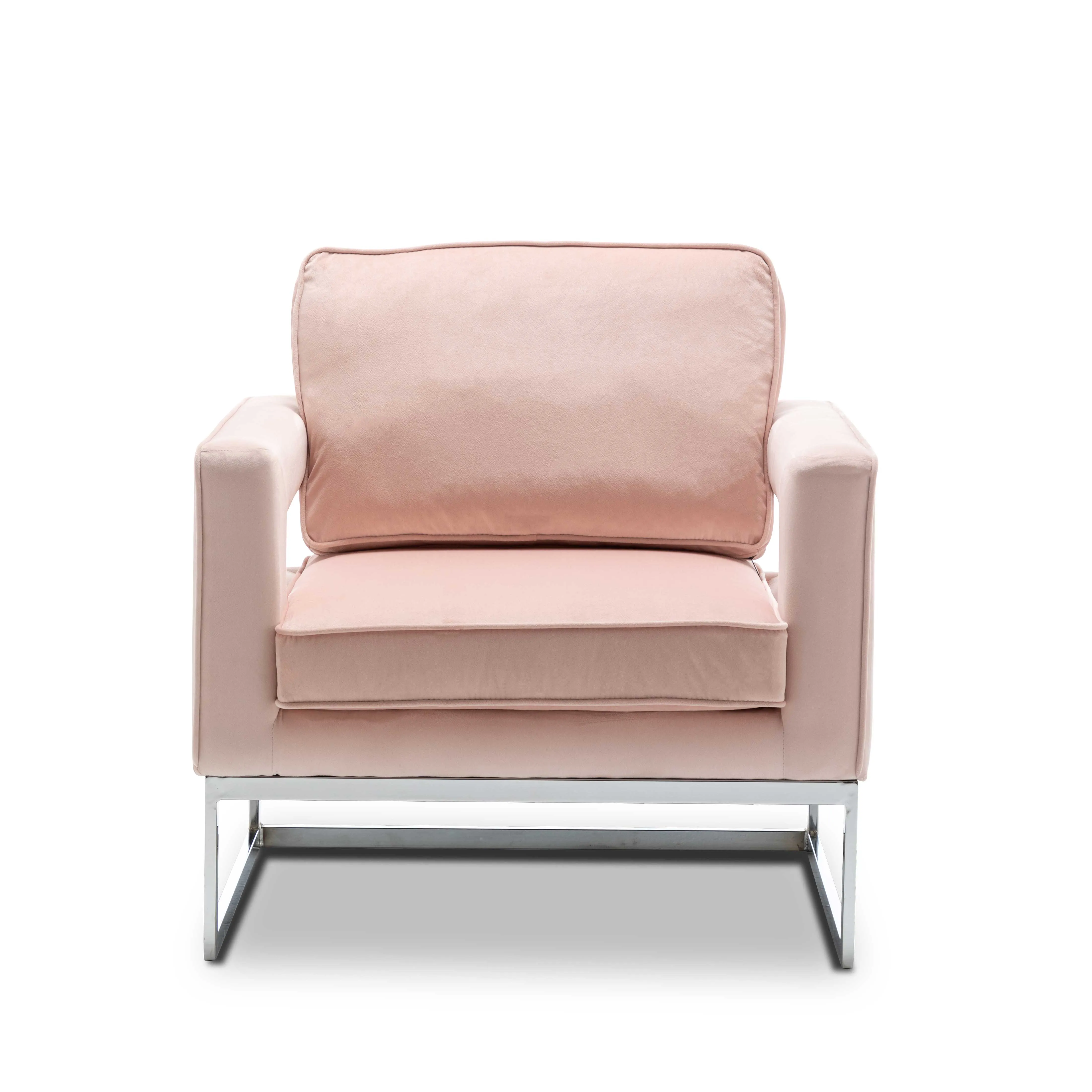 Angelo accent chair - blush