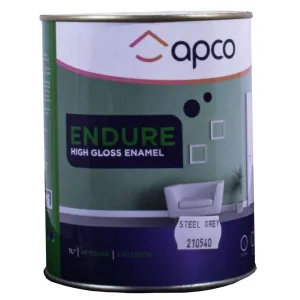 Apco Endure Gloss Enamel Grey 1L
