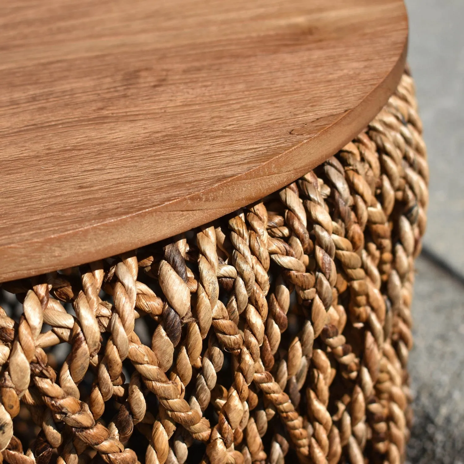 Bayan Knut Large Side Table - Brown