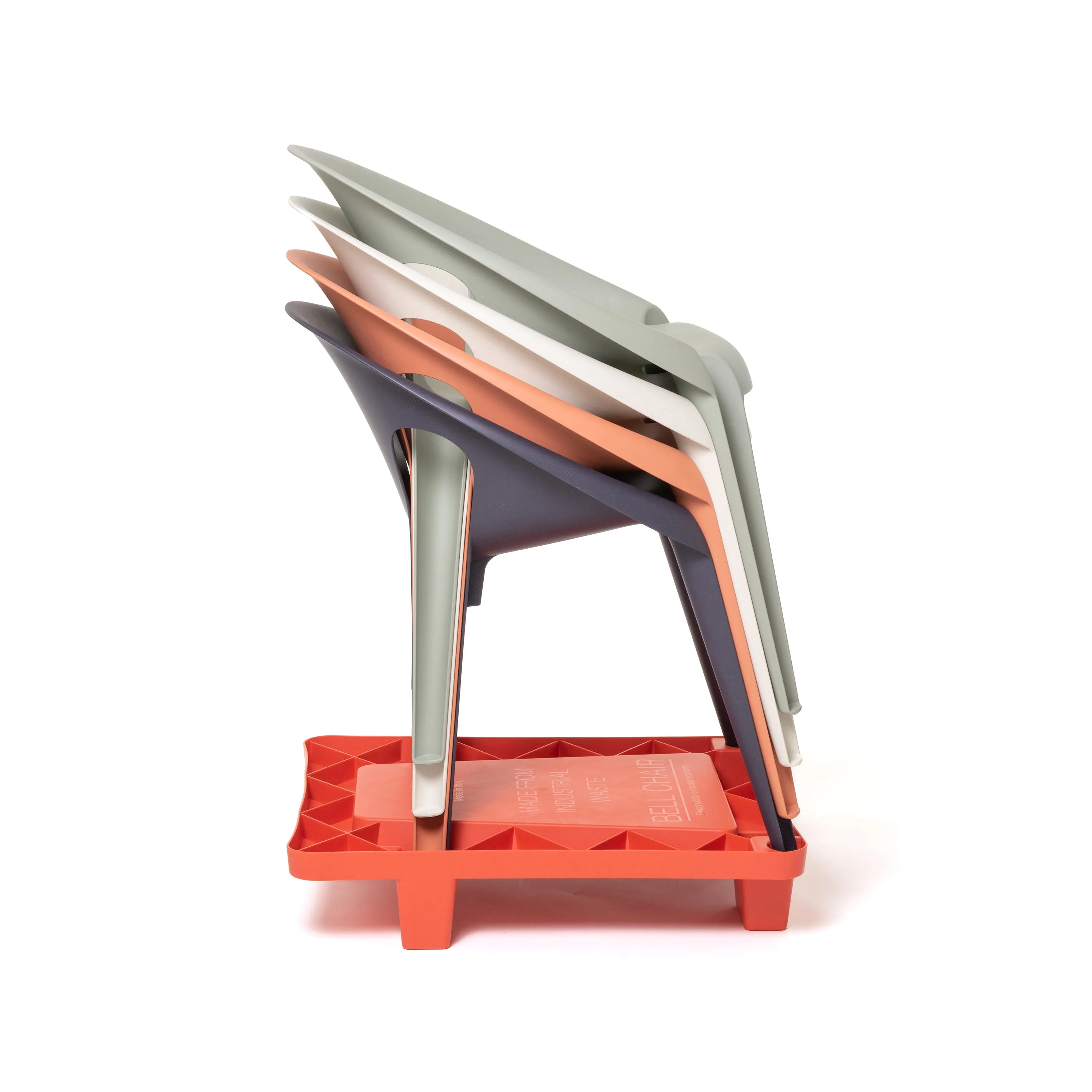 Bell Outdoor Stacking Chair (Set of 4)