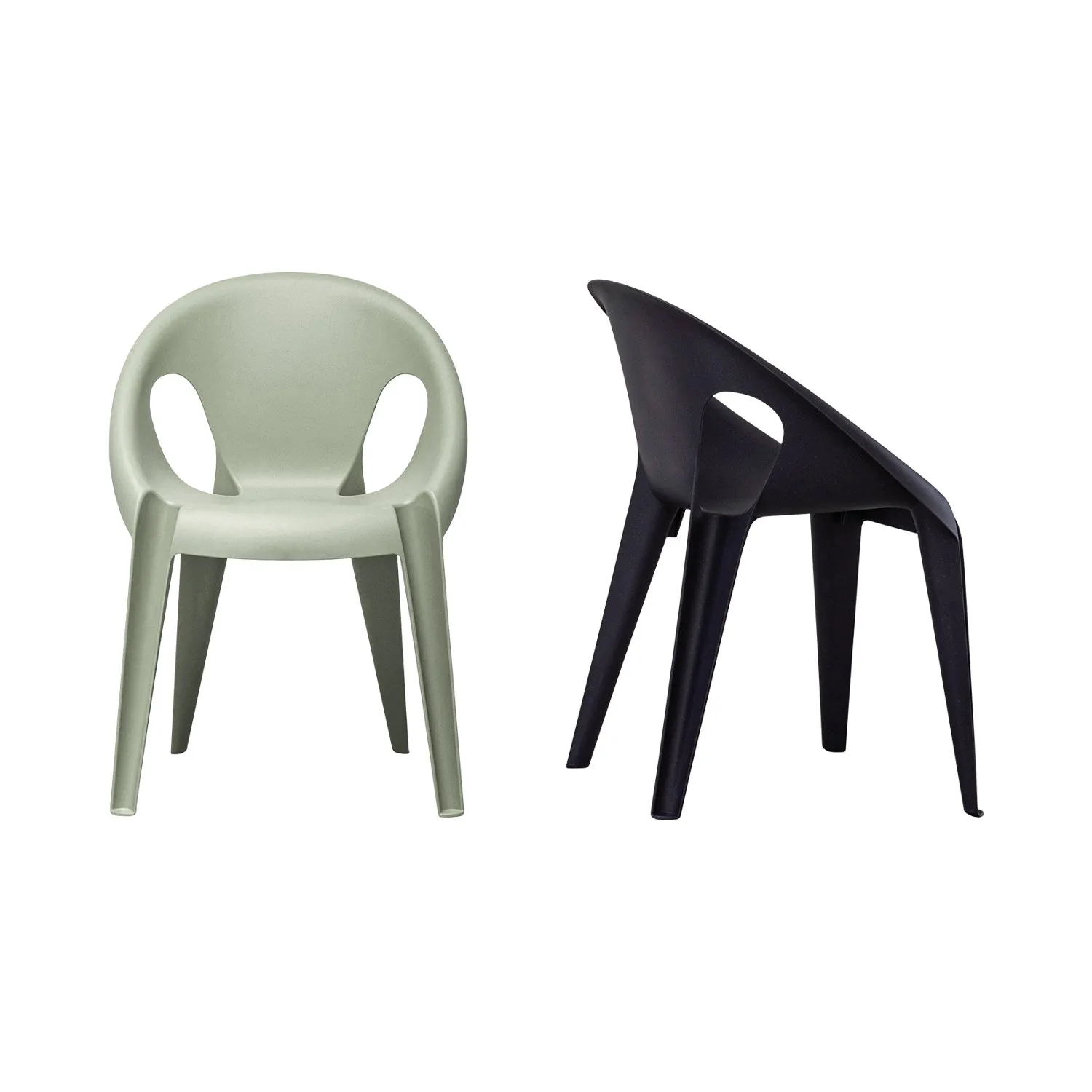 Bell Outdoor Stacking Chair (Set of 4)