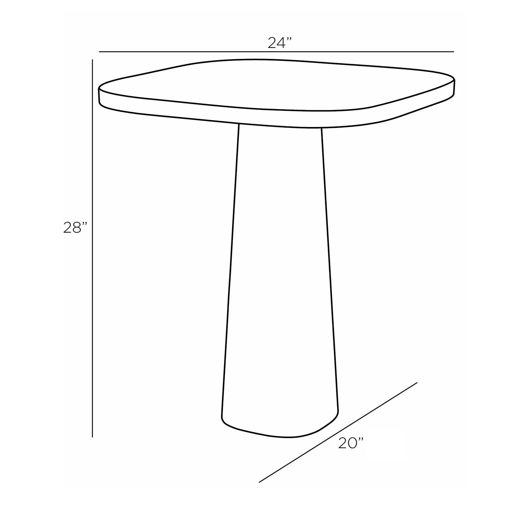 Blythe End Table