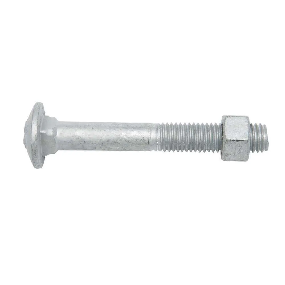 Bolt & Nut Galv Cup M12 x 90