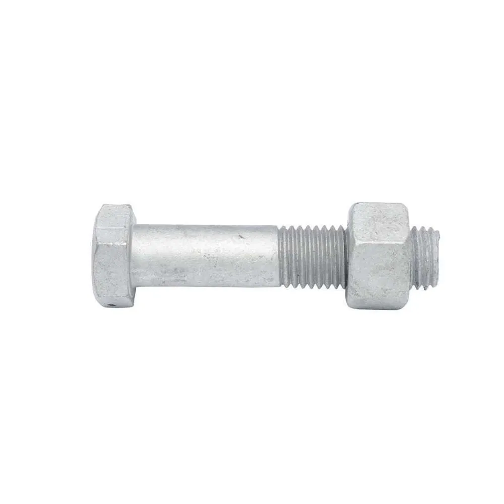 Bolt & Nut Galv Hex M16 x 75