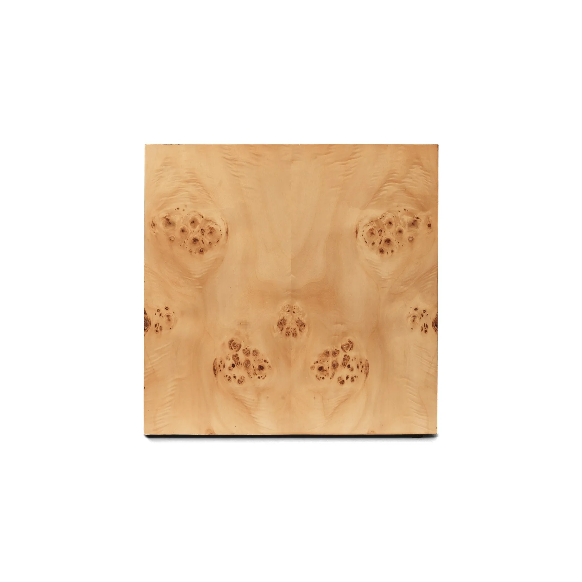 Burl Low Side Table