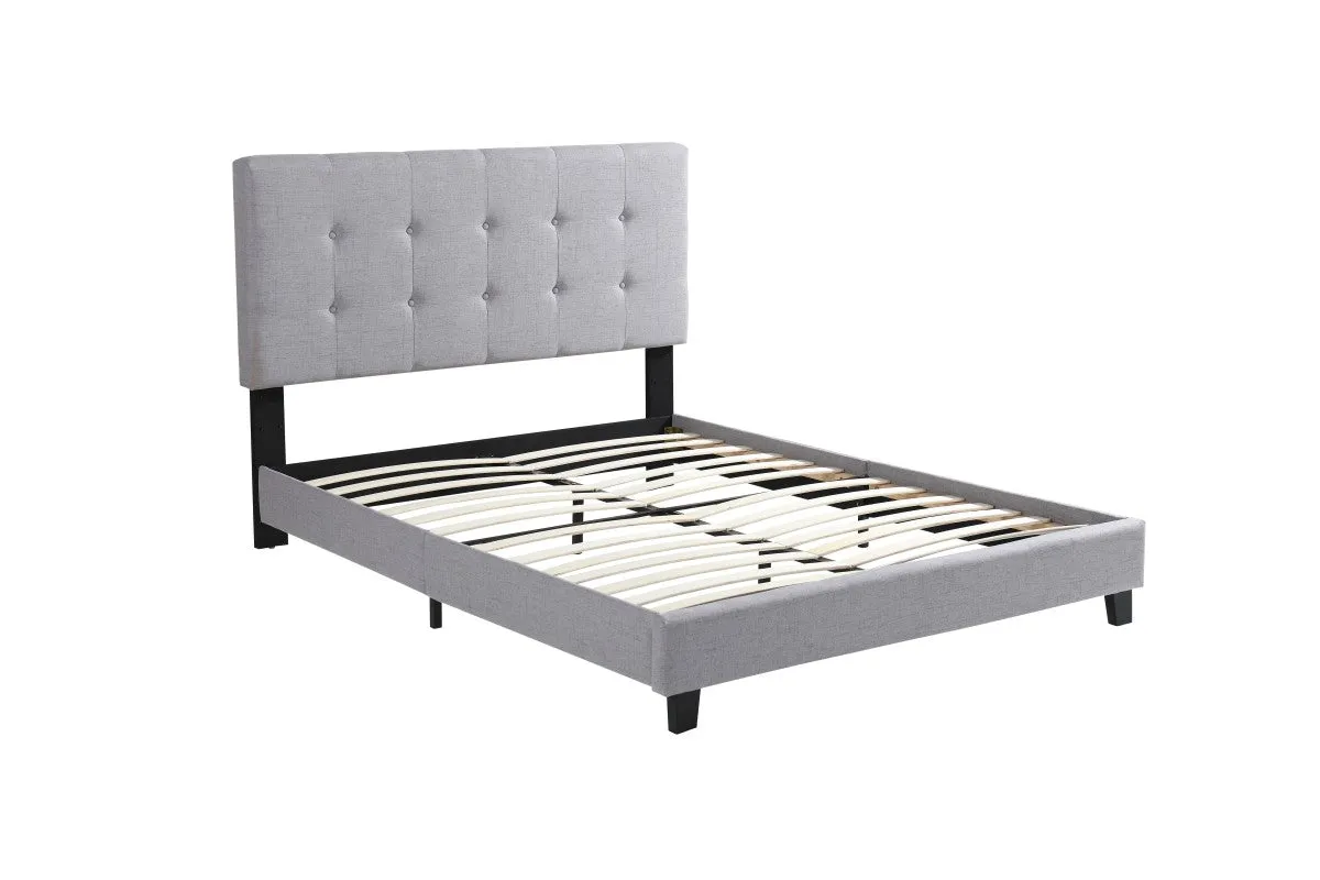 Cabo 3-Piece Twin Bed - Light Grey