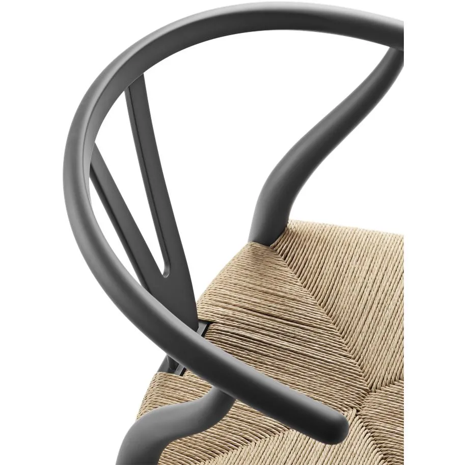 Carl Hansen Ch24 Wishbone Chair Special Edition, Beech Special Edition, Soft Gray