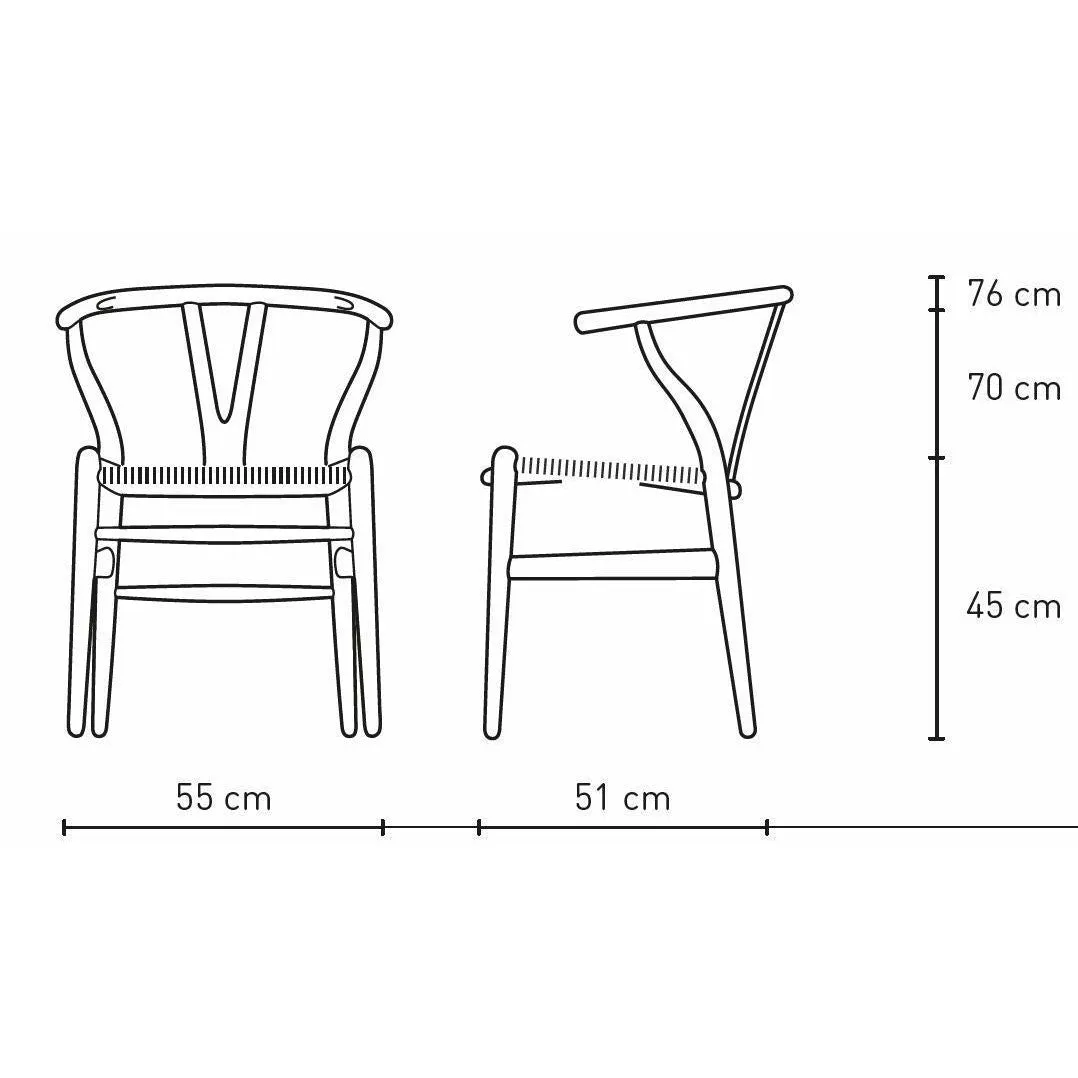 Carl Hansen Ch24 Wishbone Chair Special Edition, Beech Special Edition, Soft Gray