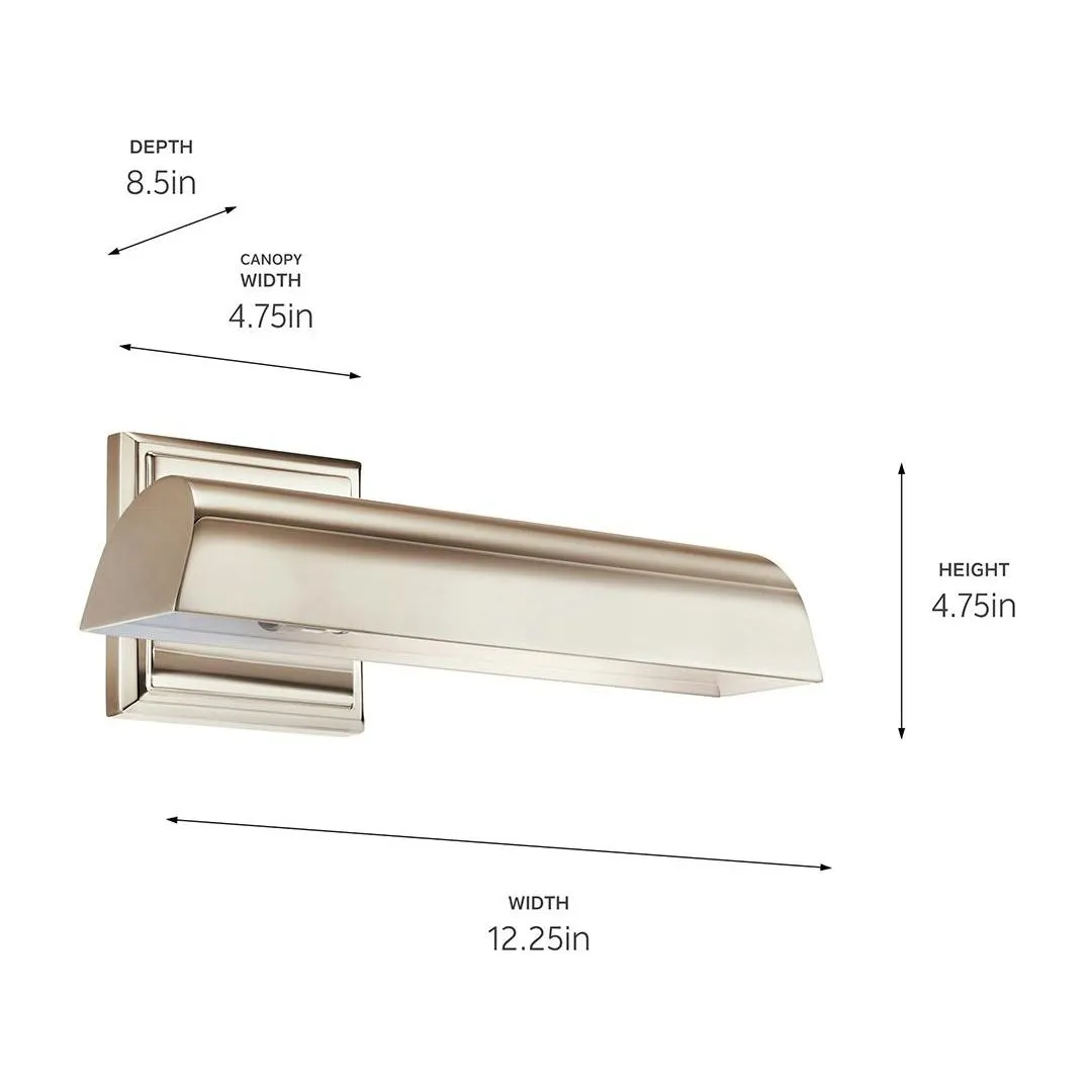 Carston 12" 1-Light Picture Light