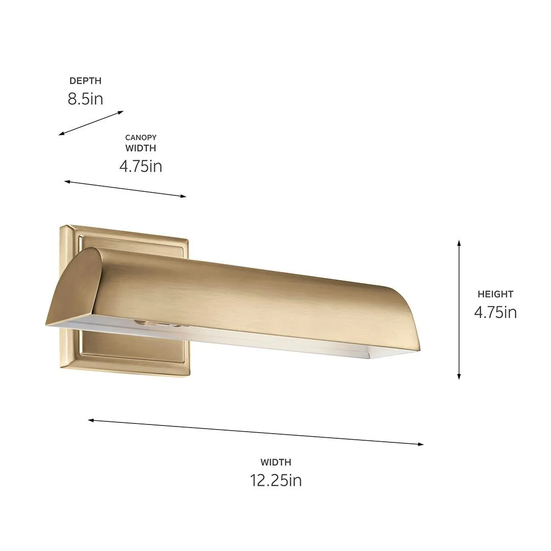 Carston 12" 1-Light Picture Light