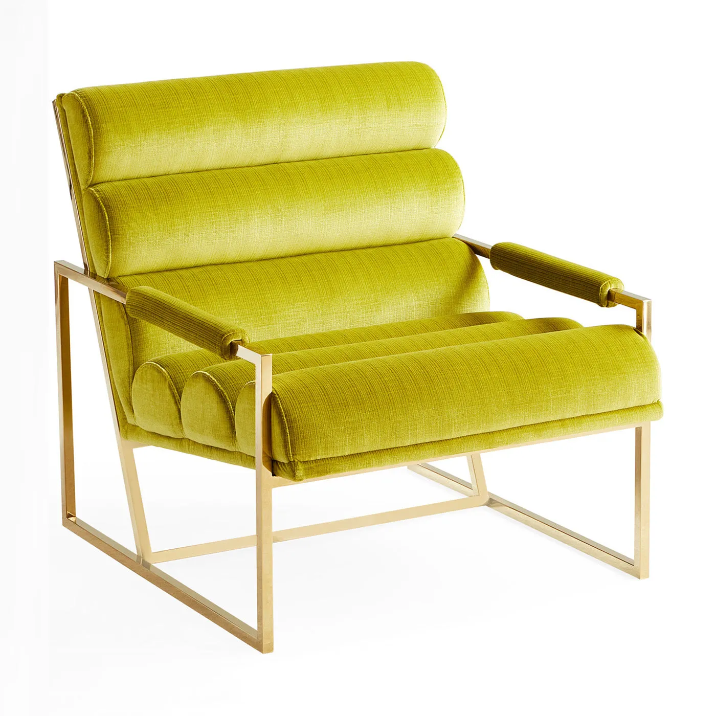 Channeled Goldfinger Lounge Chair