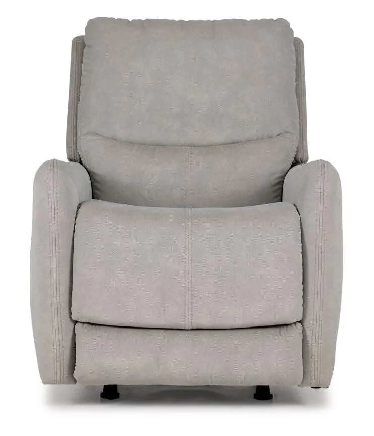 Chase Power Rocker Recliner - Grey