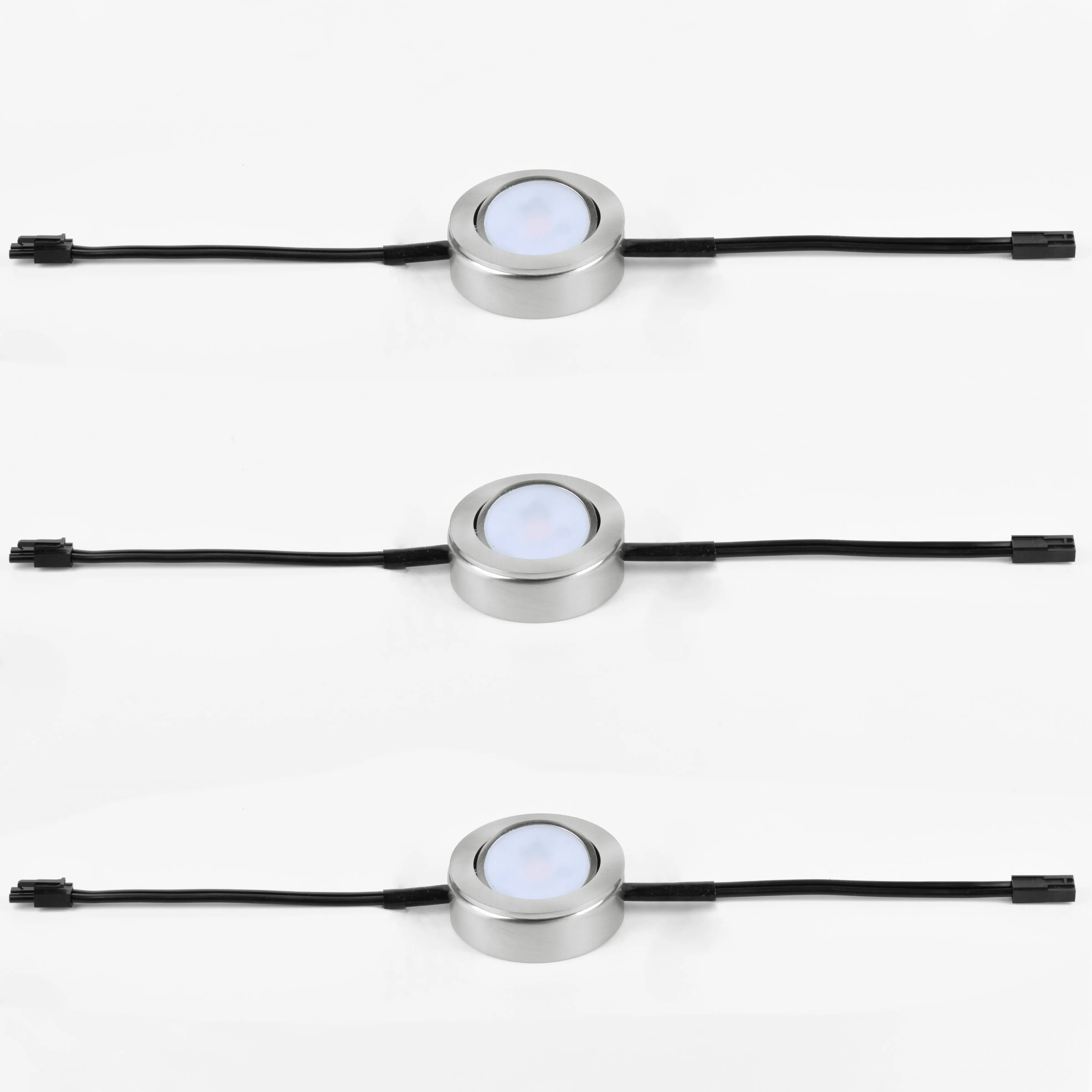 CounterMax MX-LD-AC 2700K LED Puck Light (3 Pack)