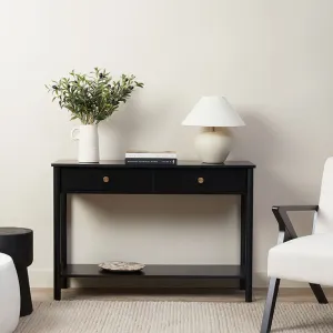 Delaney Console Table - Black Mocka