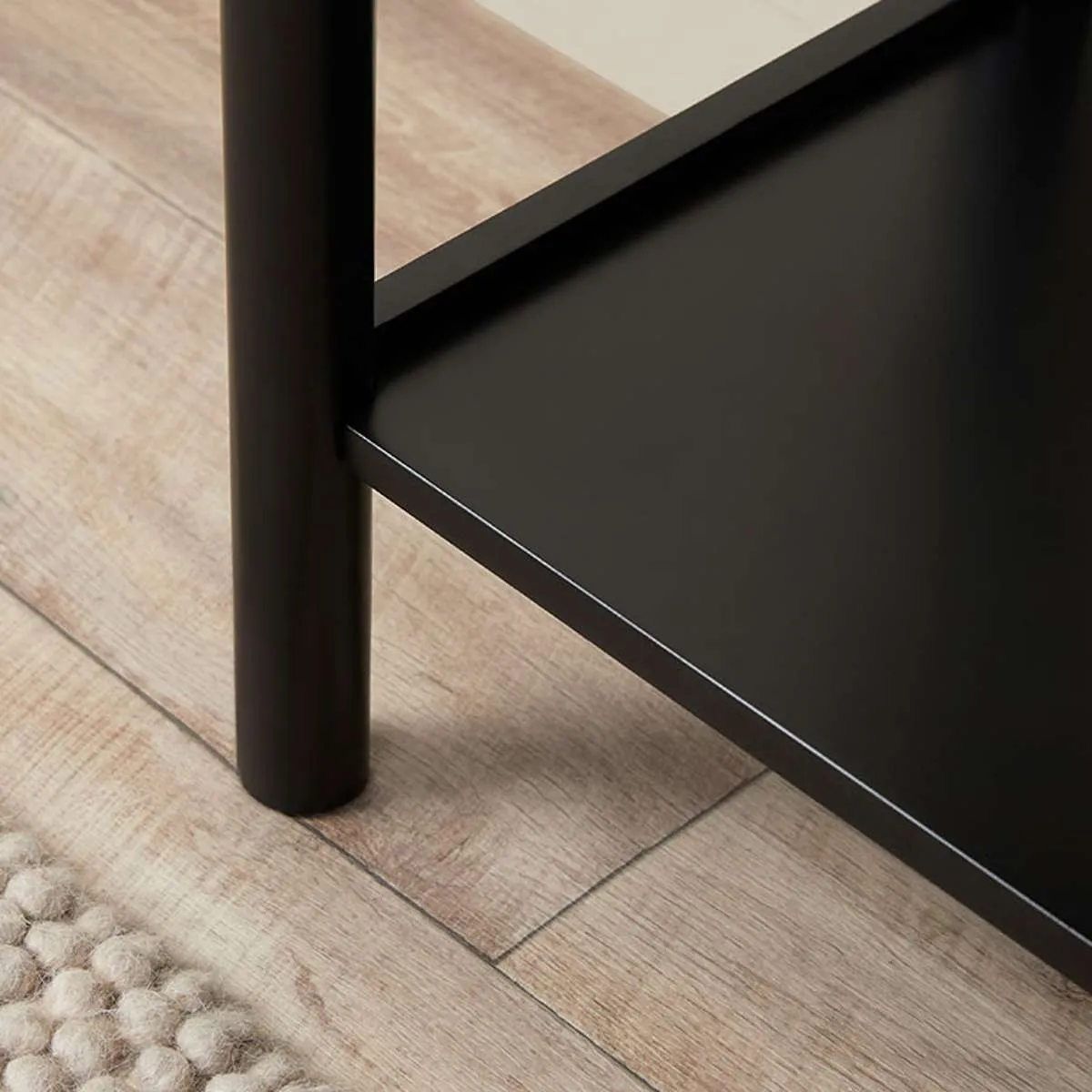 Delaney Console Table - Black Mocka