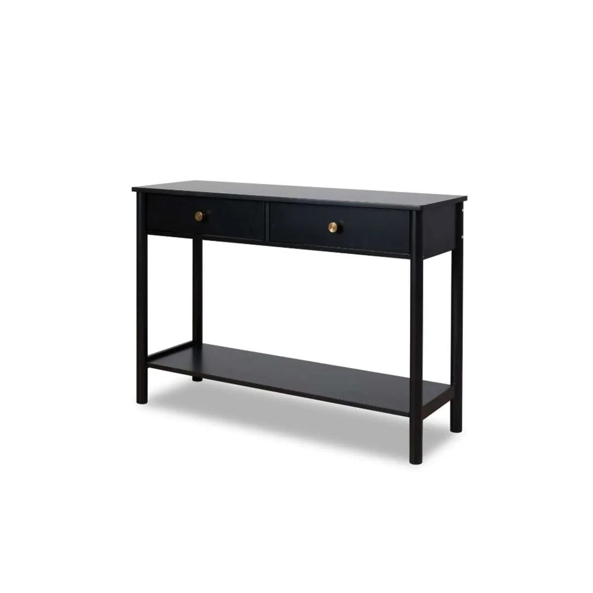 Delaney Console Table - Black Mocka