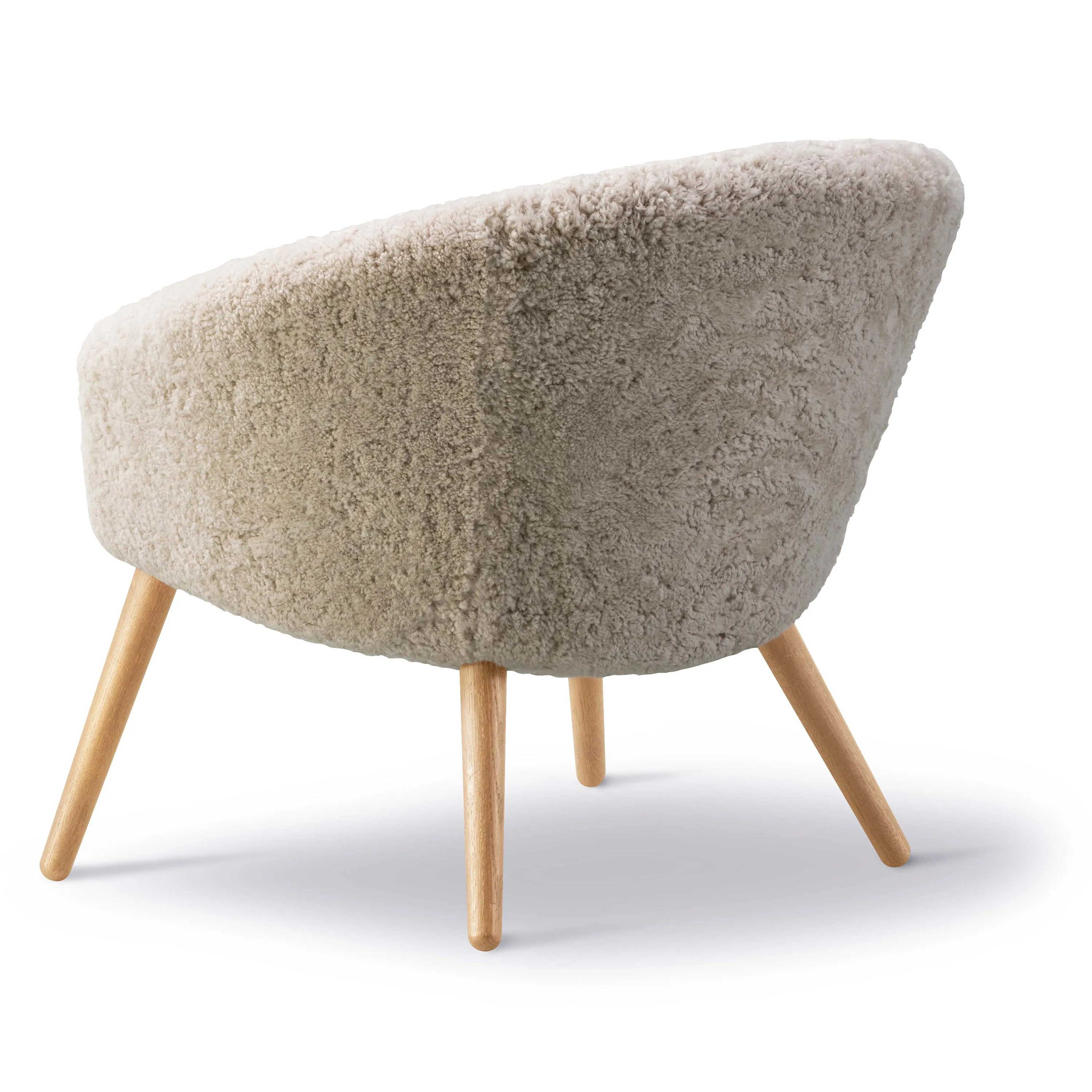 Ditzel Sheepskin Lounge Chair