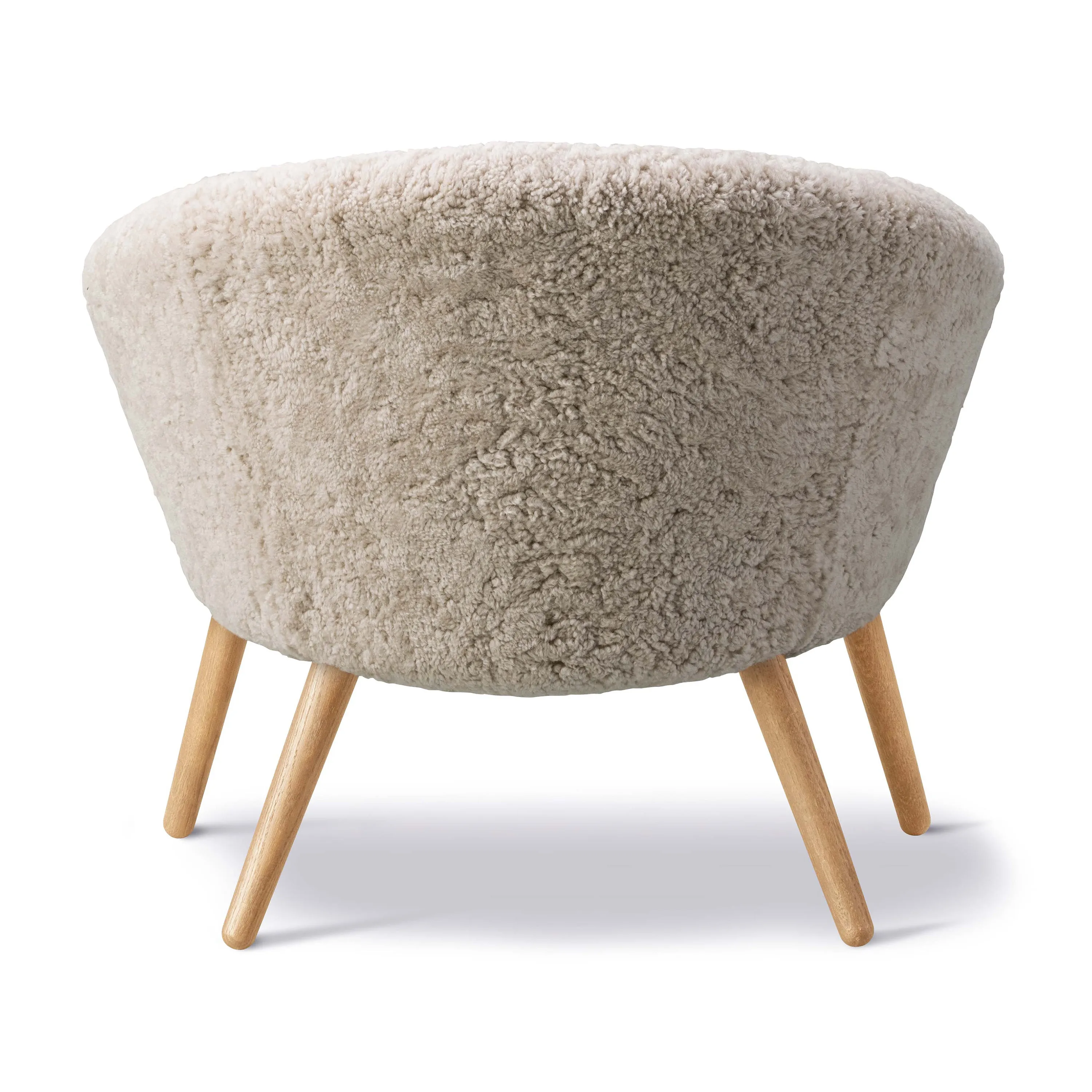 Ditzel Sheepskin Lounge Chair