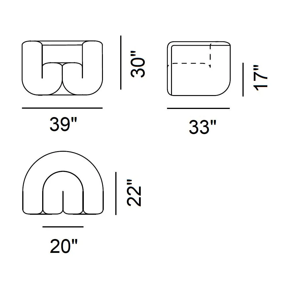 DS-707 Canada Armchair