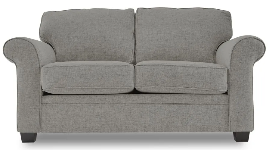 Duffield Sofa and Loveseat Set - Sutton Charcoal