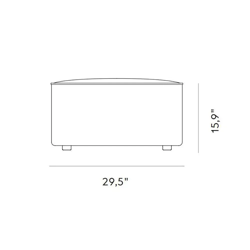 Eave Modular Sofa Pouf