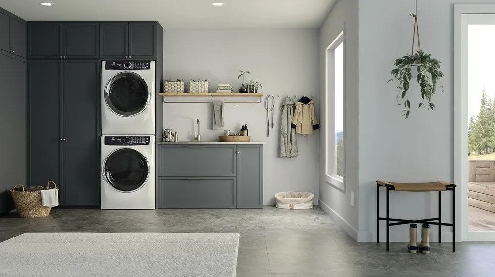 Electrolux White Front Load Electric Steam Dryer (8.0 Cu. Ft.) - ELFE763CAW