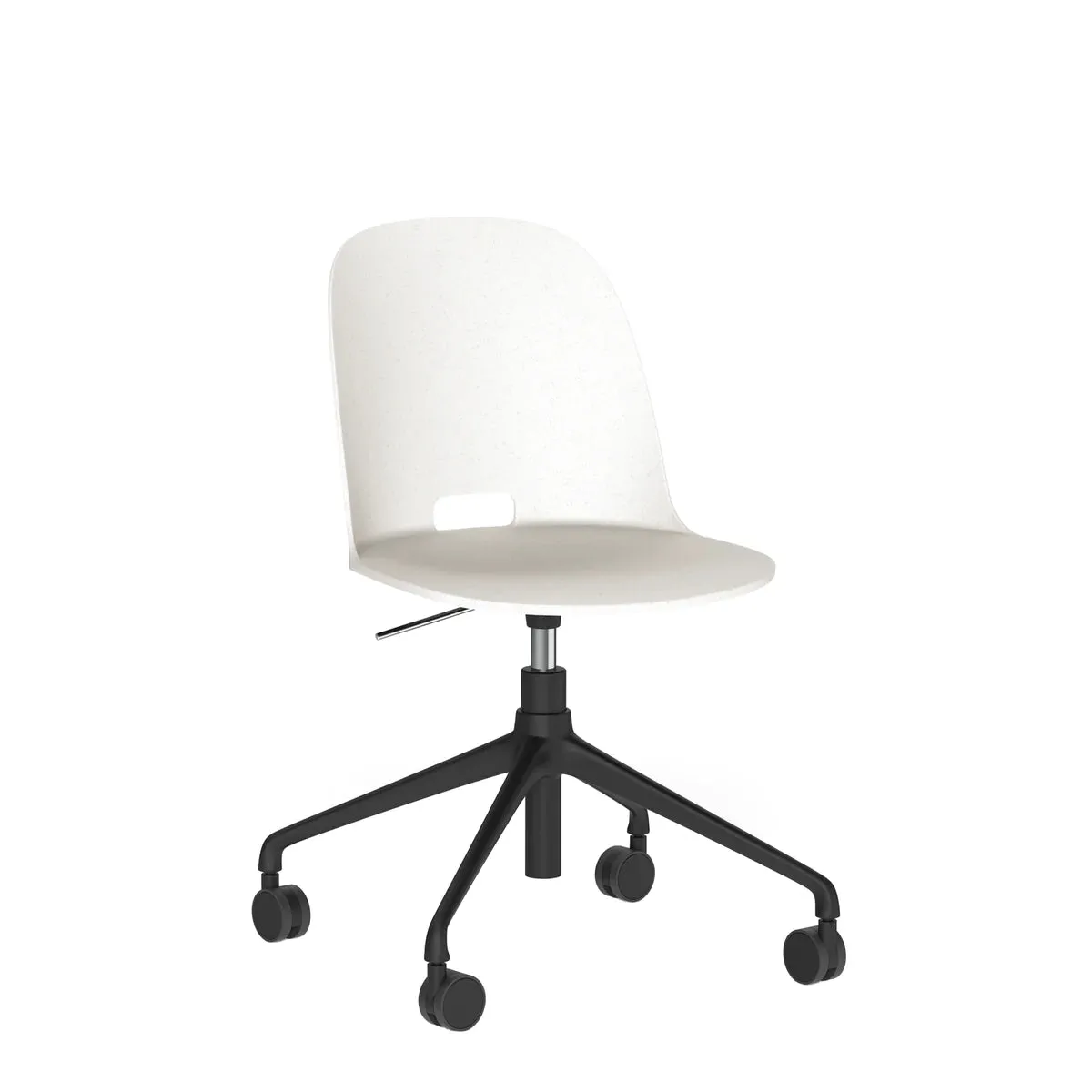Emeco Alfi Work Swivel Chair With Casters