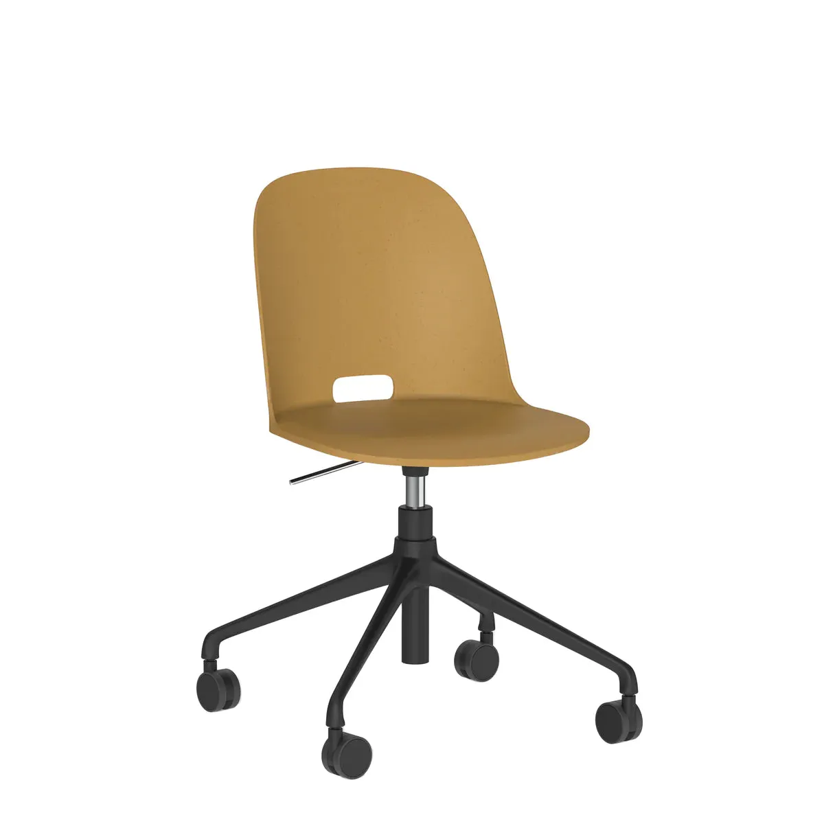 Emeco Alfi Work Swivel Chair With Casters