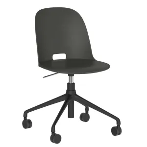 Emeco Alfi Work Swivel Chair With Casters