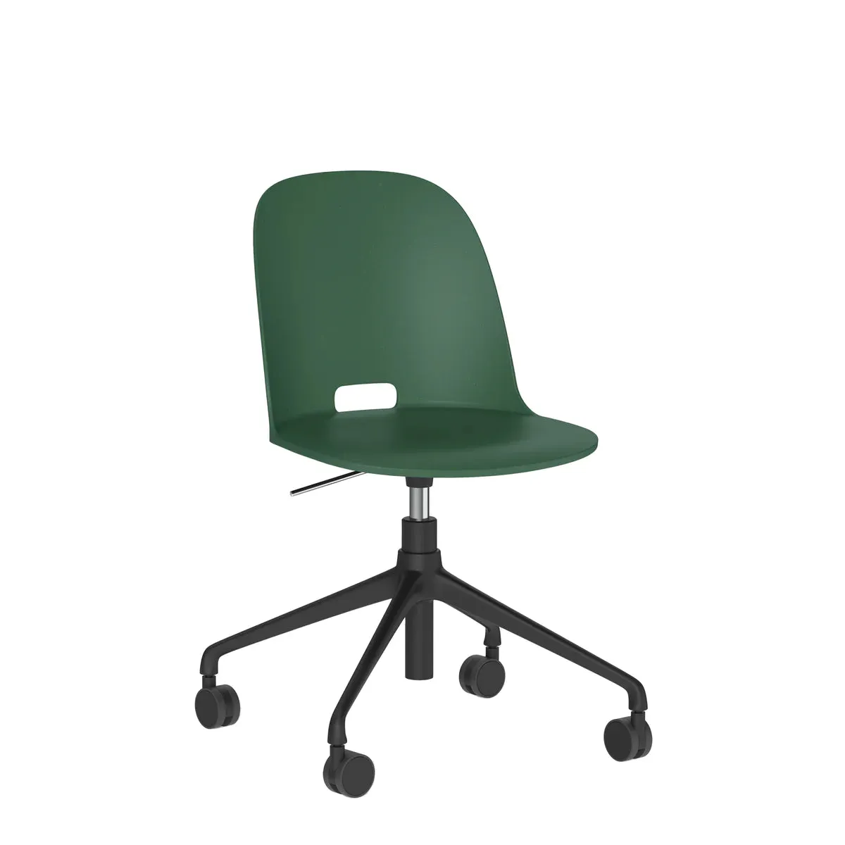 Emeco Alfi Work Swivel Chair With Casters