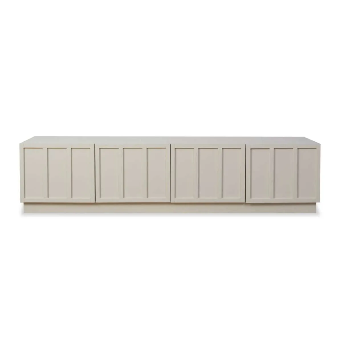Emery Panel Entertainment Unit - Beige Mocka