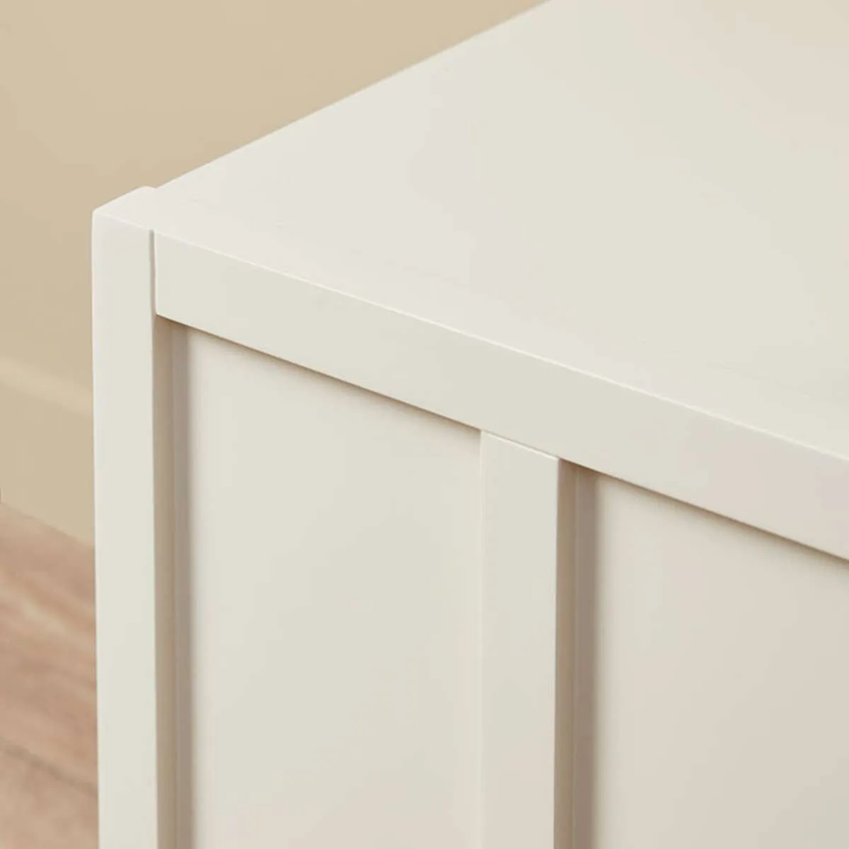 Emery Panel Entertainment Unit - Beige Mocka