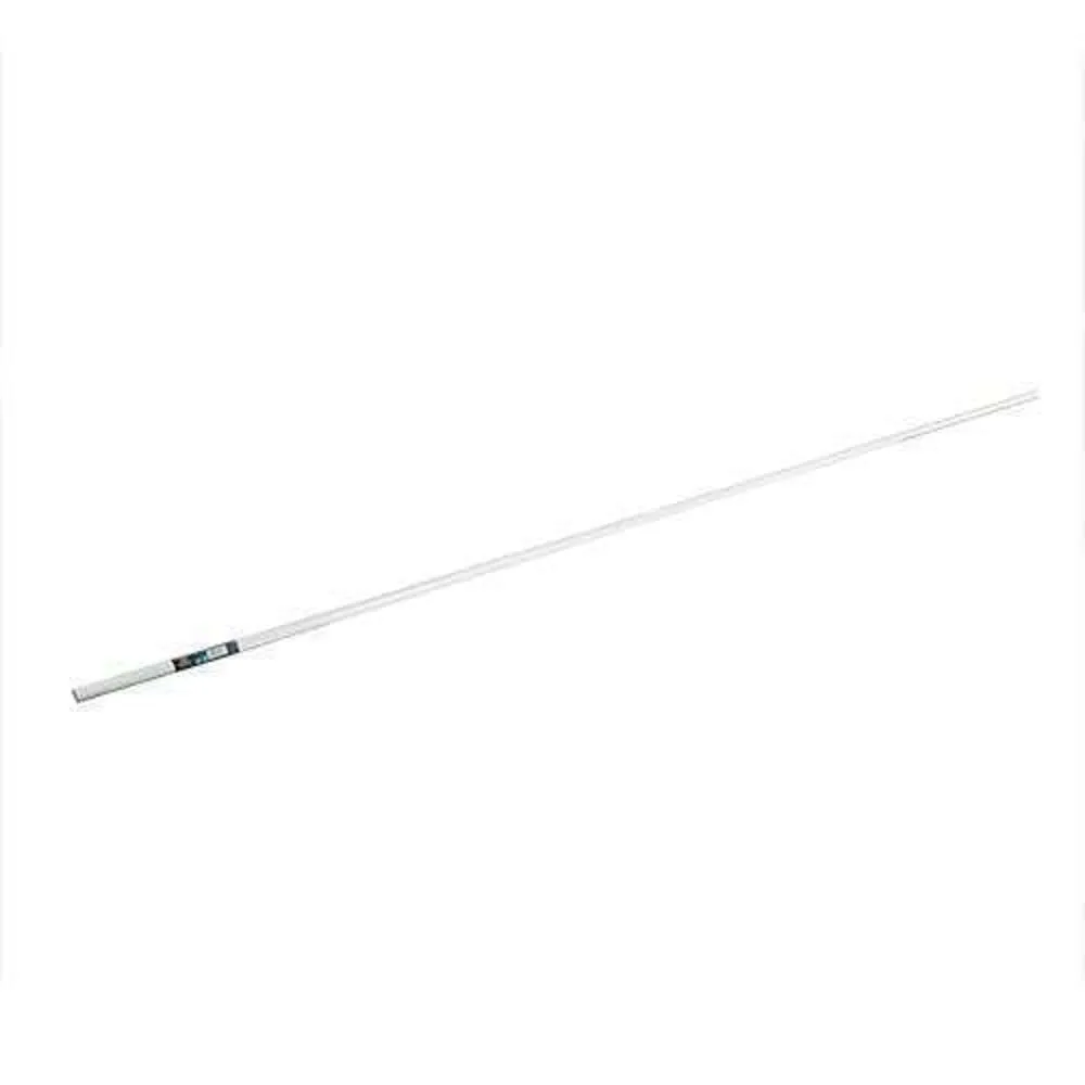 Fixworx Curtain Rod 16mm x 2m PVC White Steel