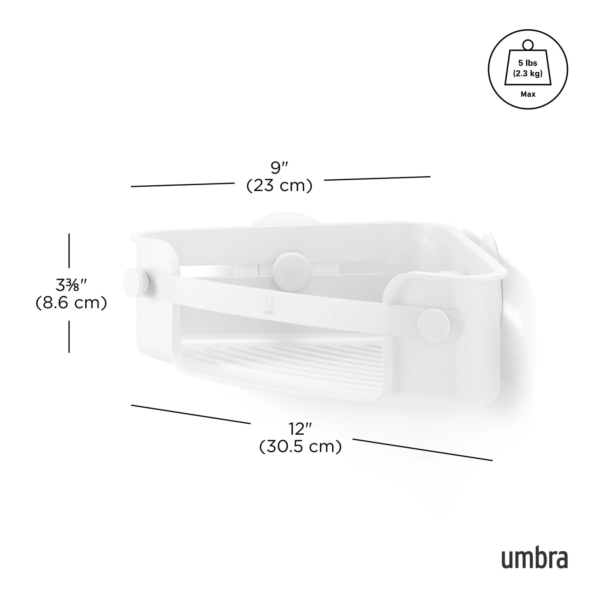 Flex Adhesive Corner Bin