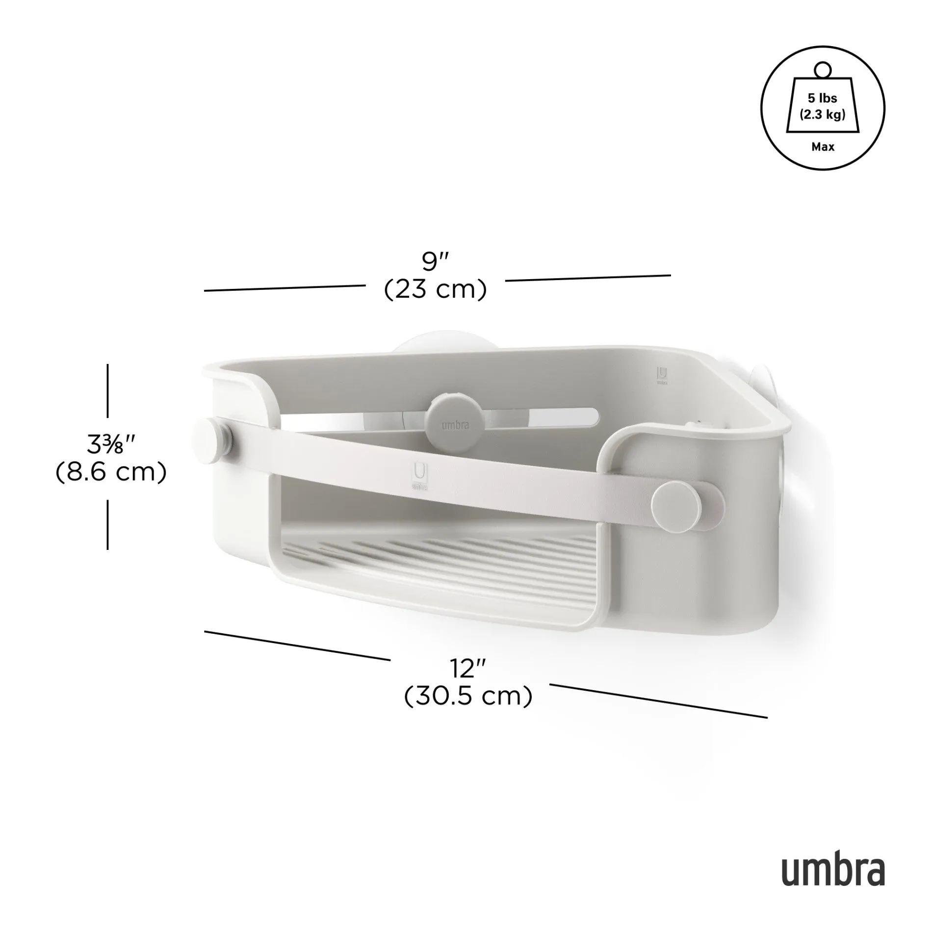 Flex Adhesive Corner Bin