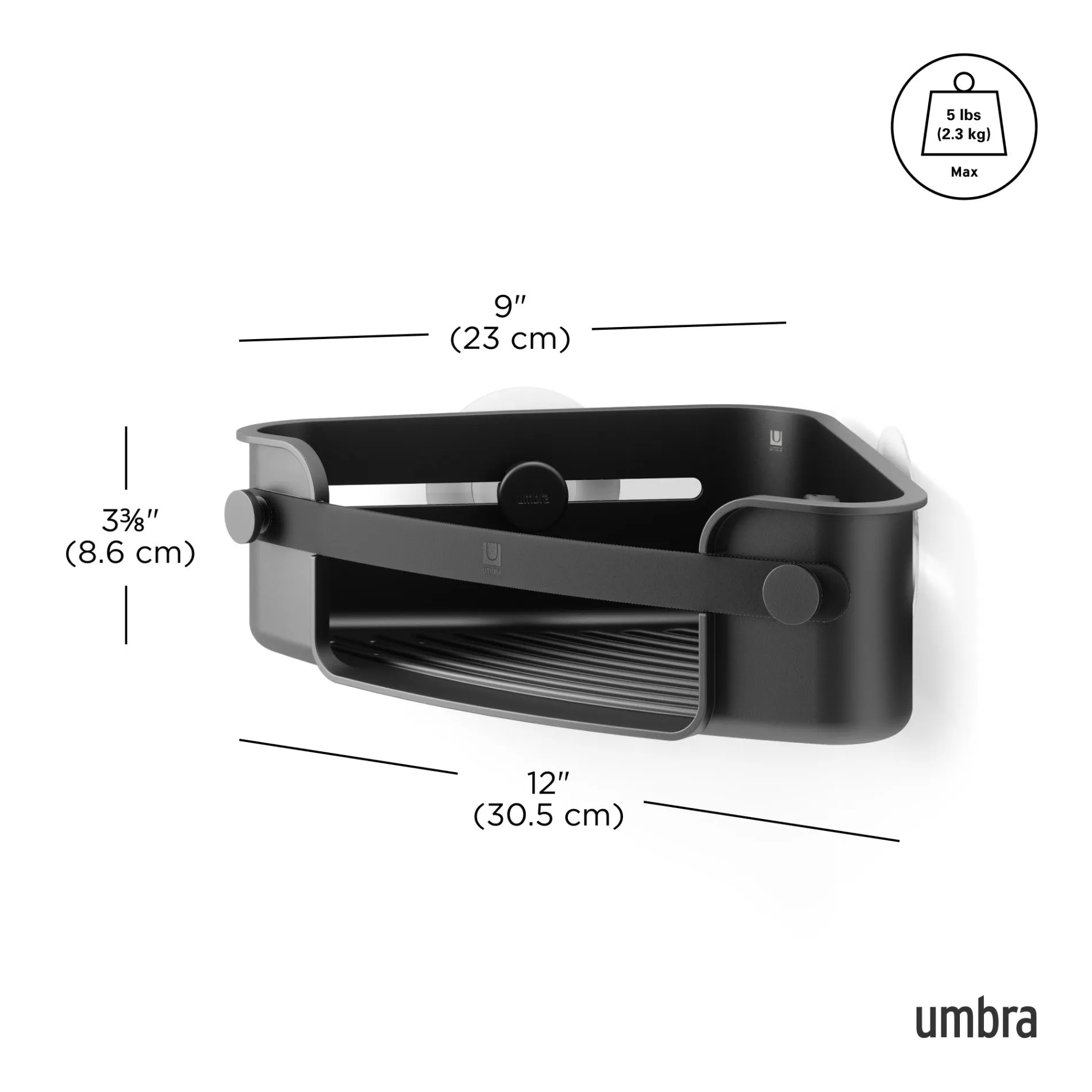 Flex Adhesive Corner Bin