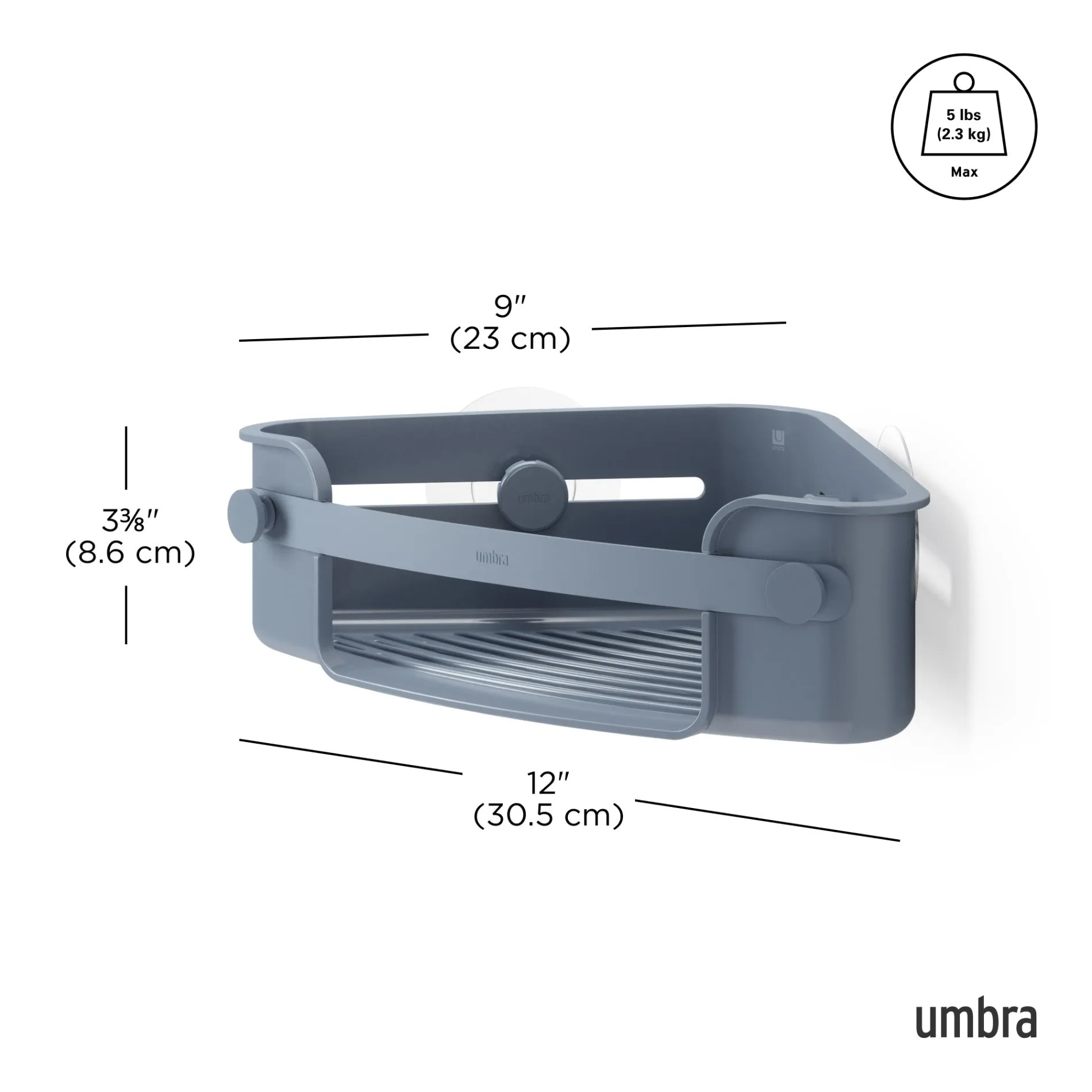 Flex Adhesive Corner Bin
