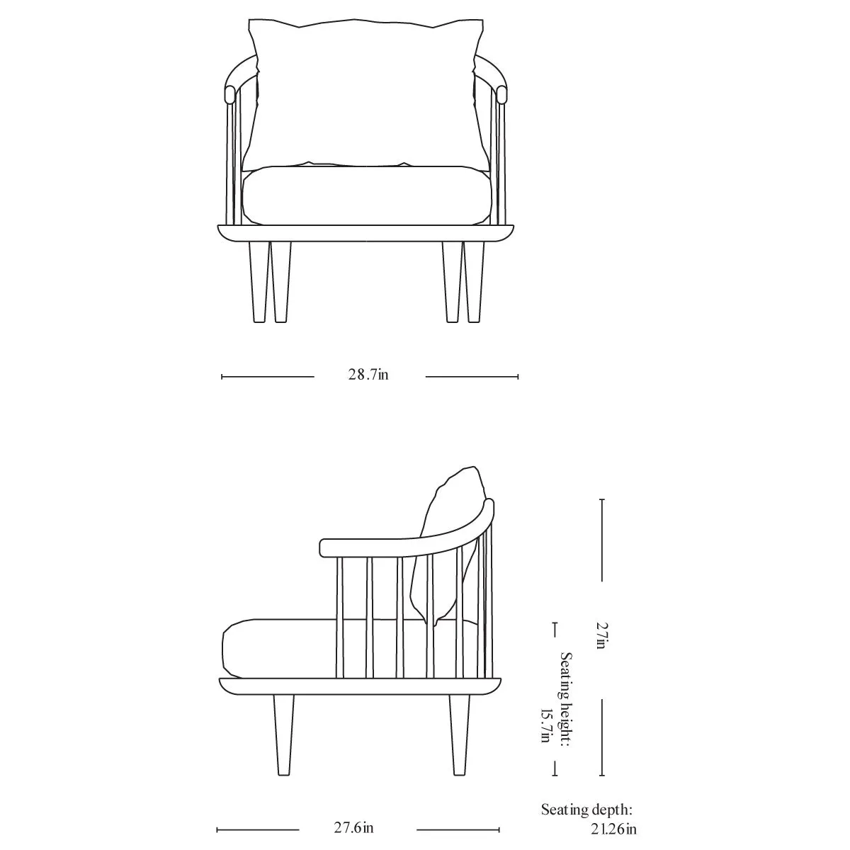 Fly Lounge Chair