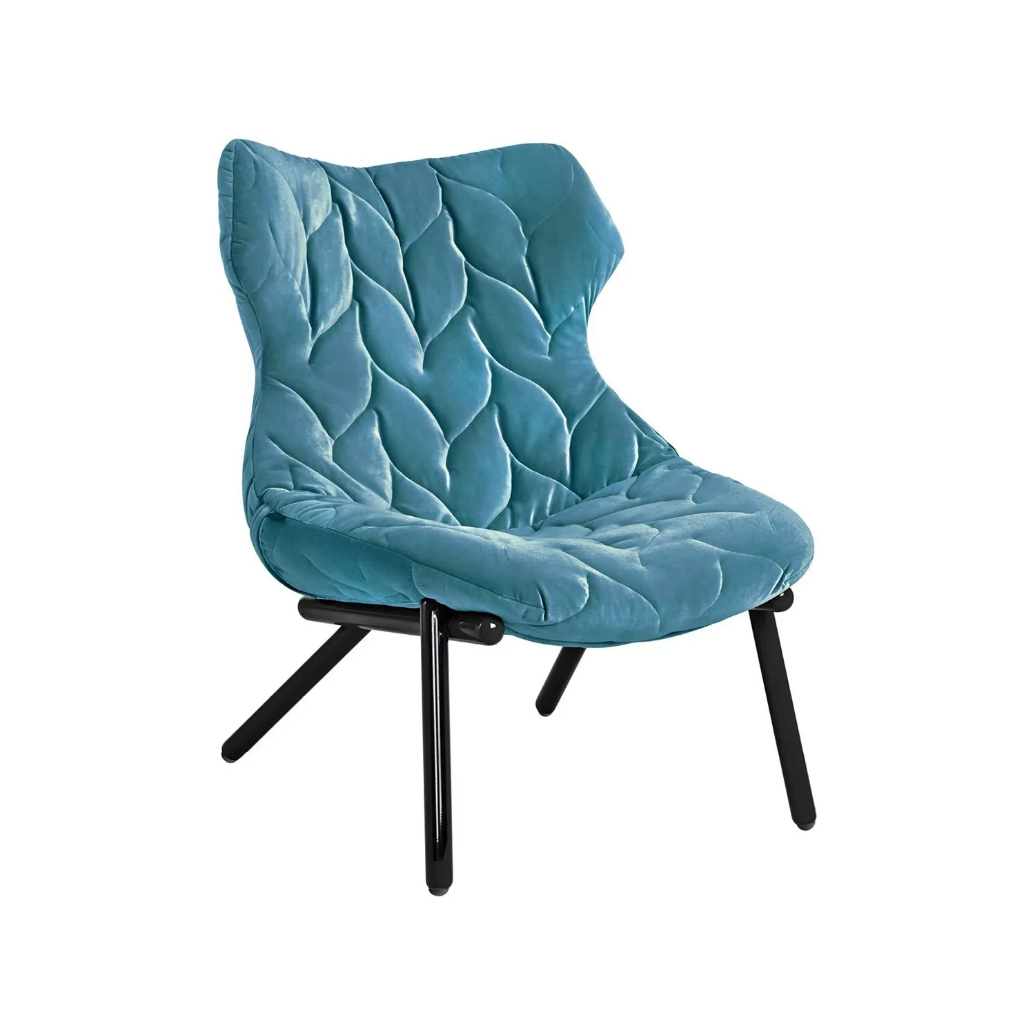 Foliage Velvet Lounge Chair