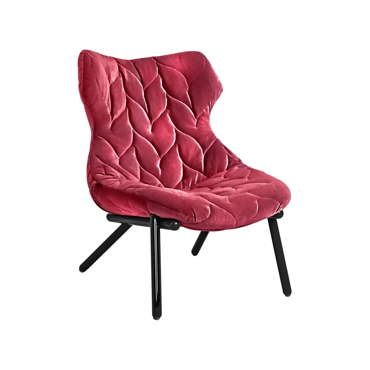 Foliage Velvet Lounge Chair
