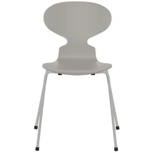 Fritz Hansen Ant™ Chair Lacquered Nine Grey Shell, Nine Grey Base