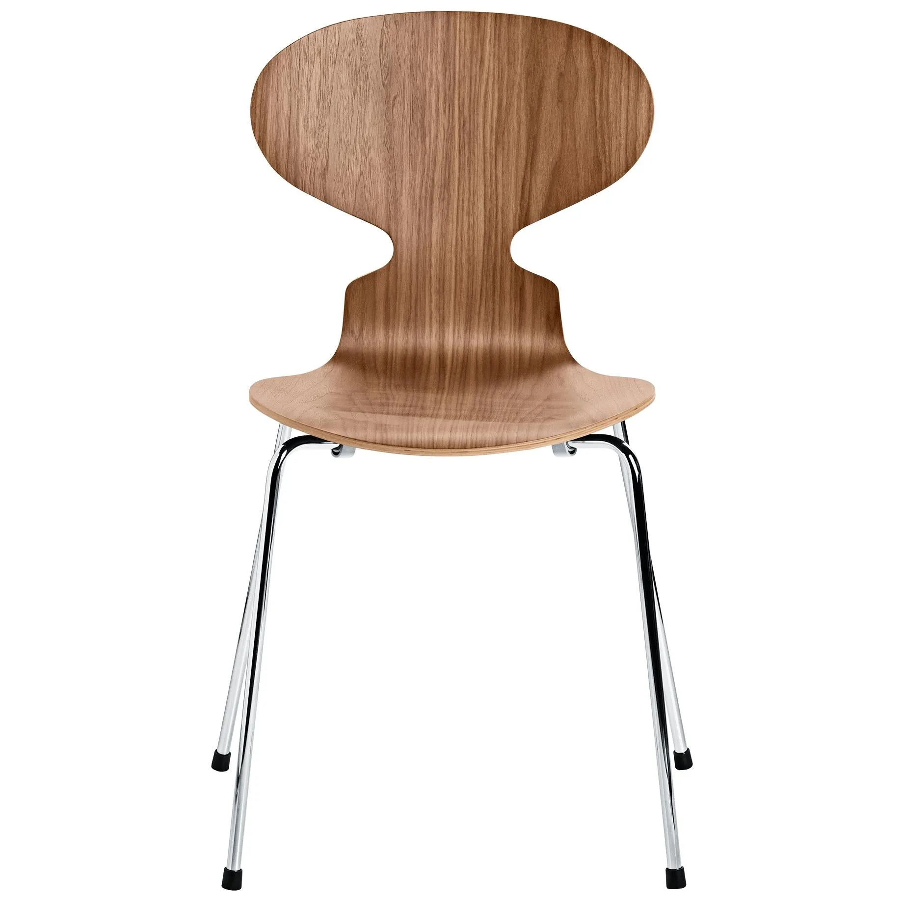 Fritz Hansen Ant™ Chair Veneer 4 L Egg™Ed, Walnut