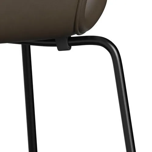 Fritz Hansen Series 7™ Chair Full Upholstery, Black/Essential Stone