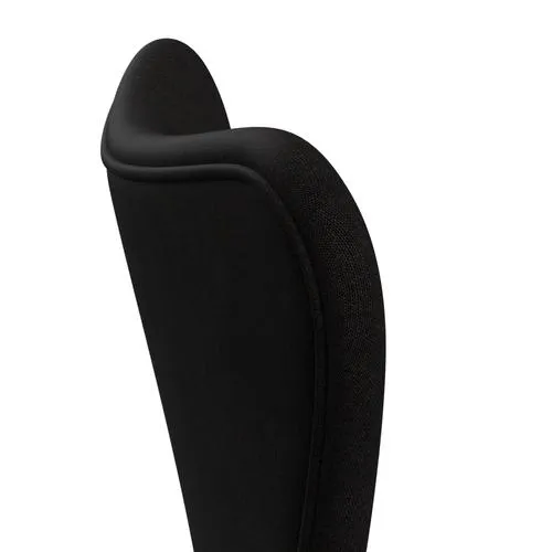 Fritz Hansen Series 7™ Chair Full Upholstery, Black/Remix Dark Brown (Rem393)