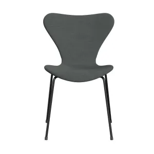 Fritz Hansen Series 7™ Chair Full Upholstery, Black/Steelcut Trio Charcoal