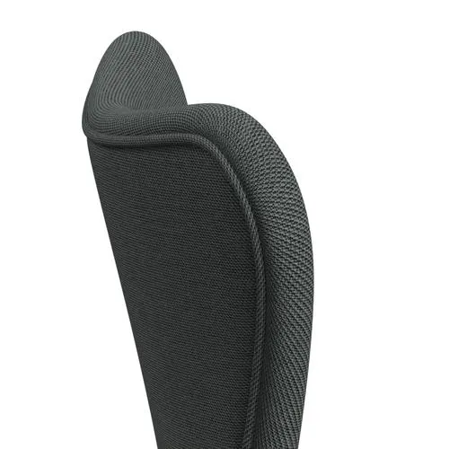 Fritz Hansen Series 7™ Chair Full Upholstery, Black/Steelcut Trio Charcoal