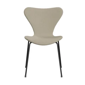 Fritz Hansen Series 7™ Chair Full Upholstery, Black/Sunniva 2 Light Beige