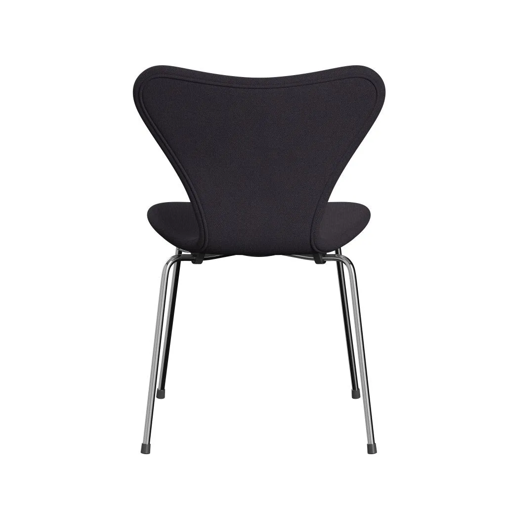 Fritz Hansen Series 7™ Chair Full Upholstery, Chrome/Steelcut Trio Warm Dark Blue