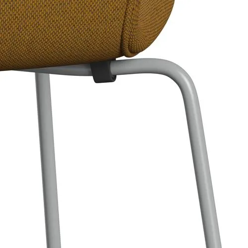 Fritz Hansen Series 7™ Chair Full Upholstery, Nine Grey/Re Wool Saffron/Natural