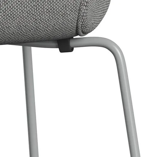 Fritz Hansen Series 7™ Chair Full Upholstery, Nine Grey/Re Wool Wool White/Natural